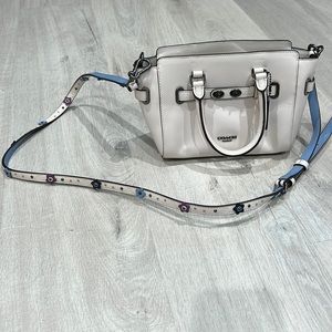 Coach Crossbody with Flower Strap